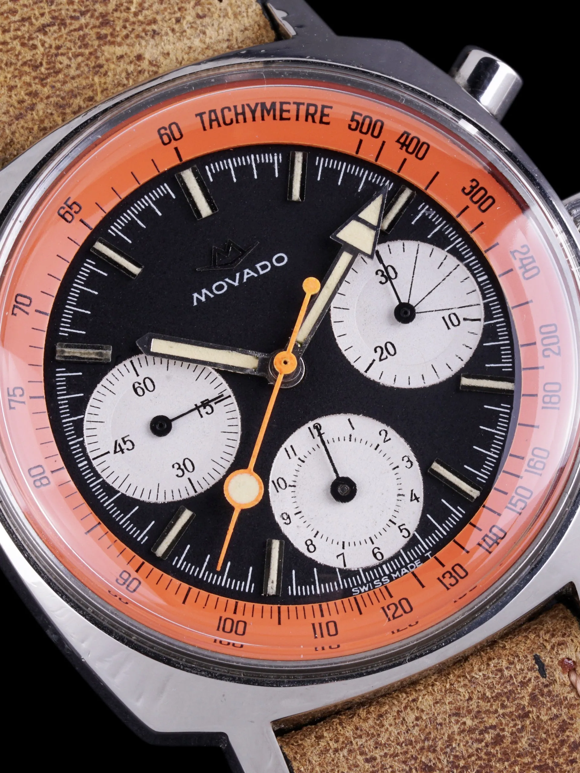 1960s Movado Super Sub Sea (Ref. 206-705-502) W/ Box
