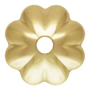 4mm 14K Gold Filled Flower Bead Cap / 10 Pieces