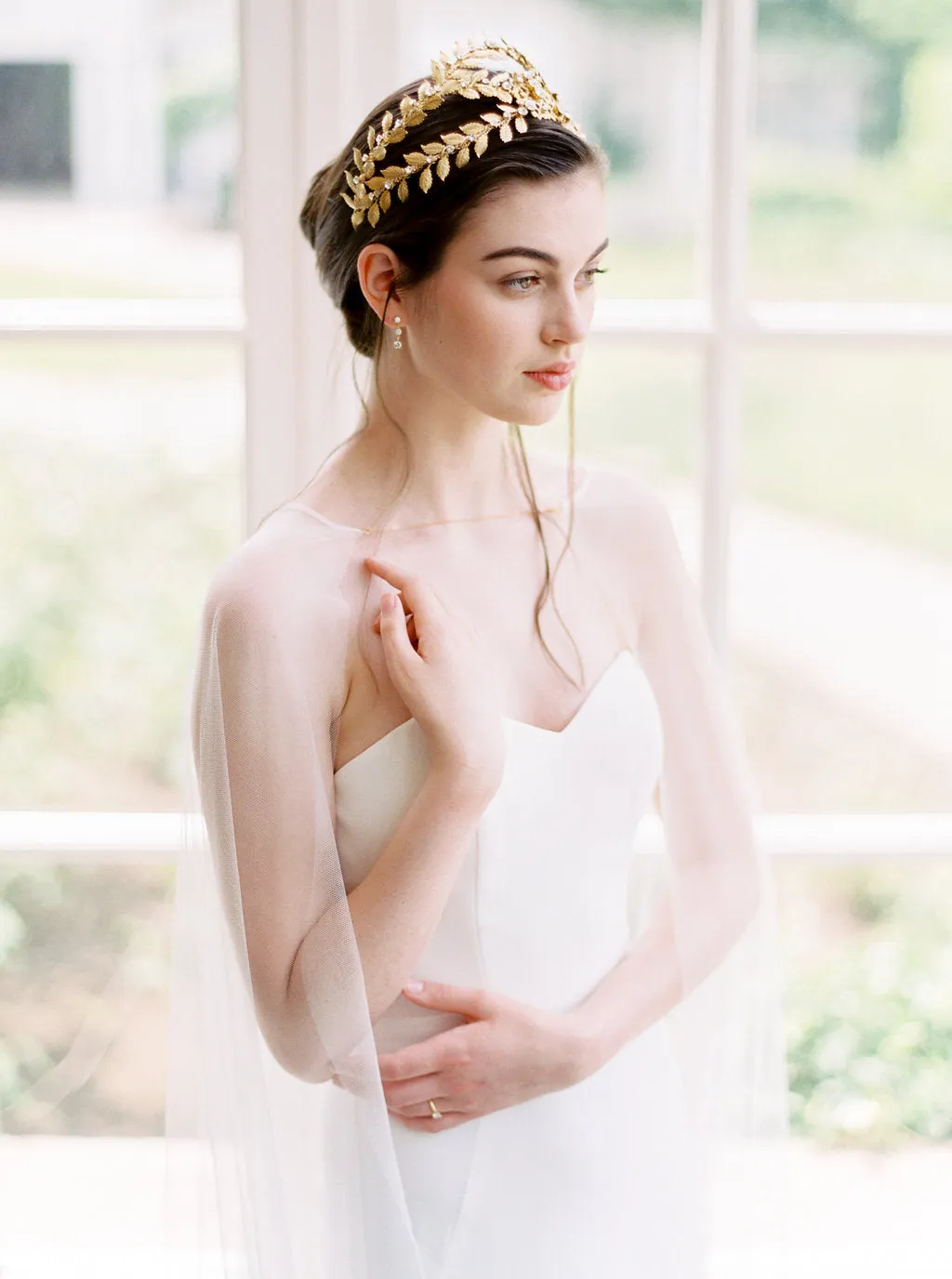 ALEXANDRIA | Gold Wedding Crown