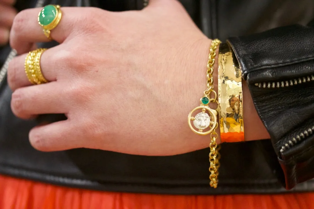Ancient Coin Bracelet