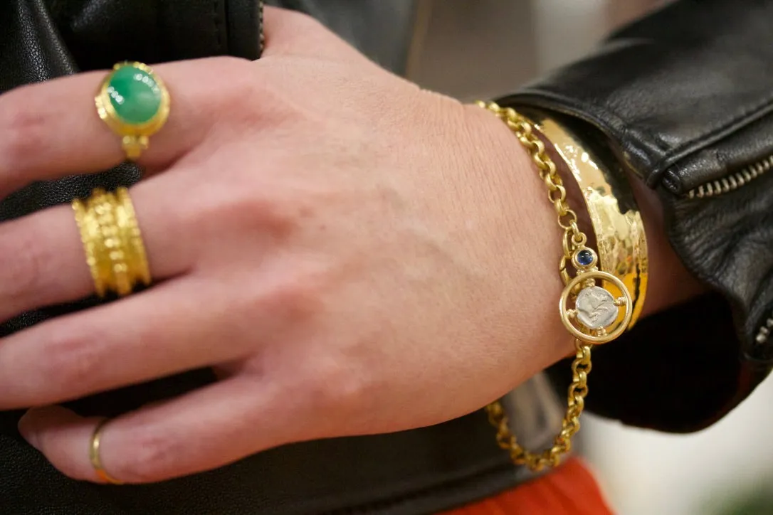 Ancient Coin Bracelet