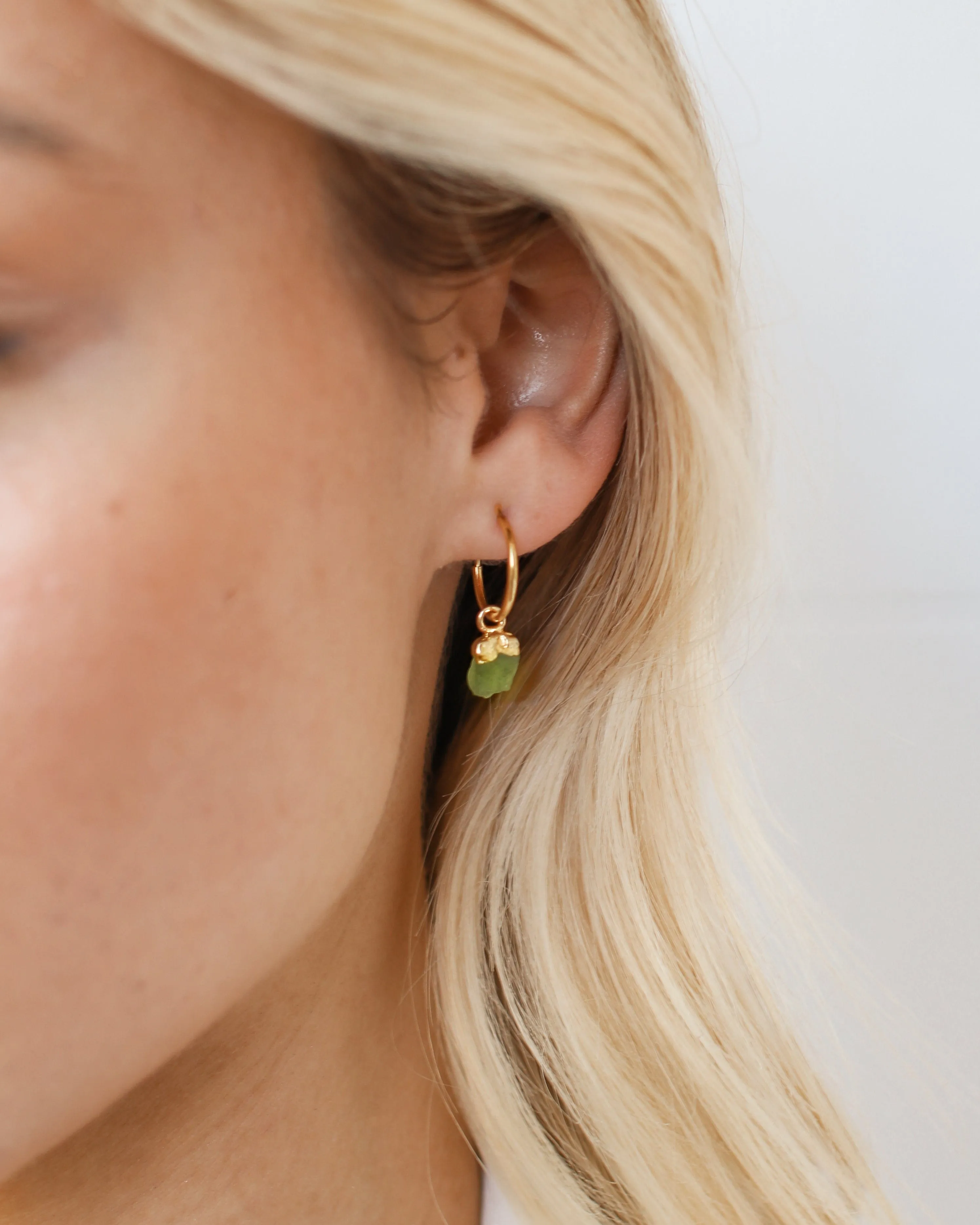 August | Peridot Earrings