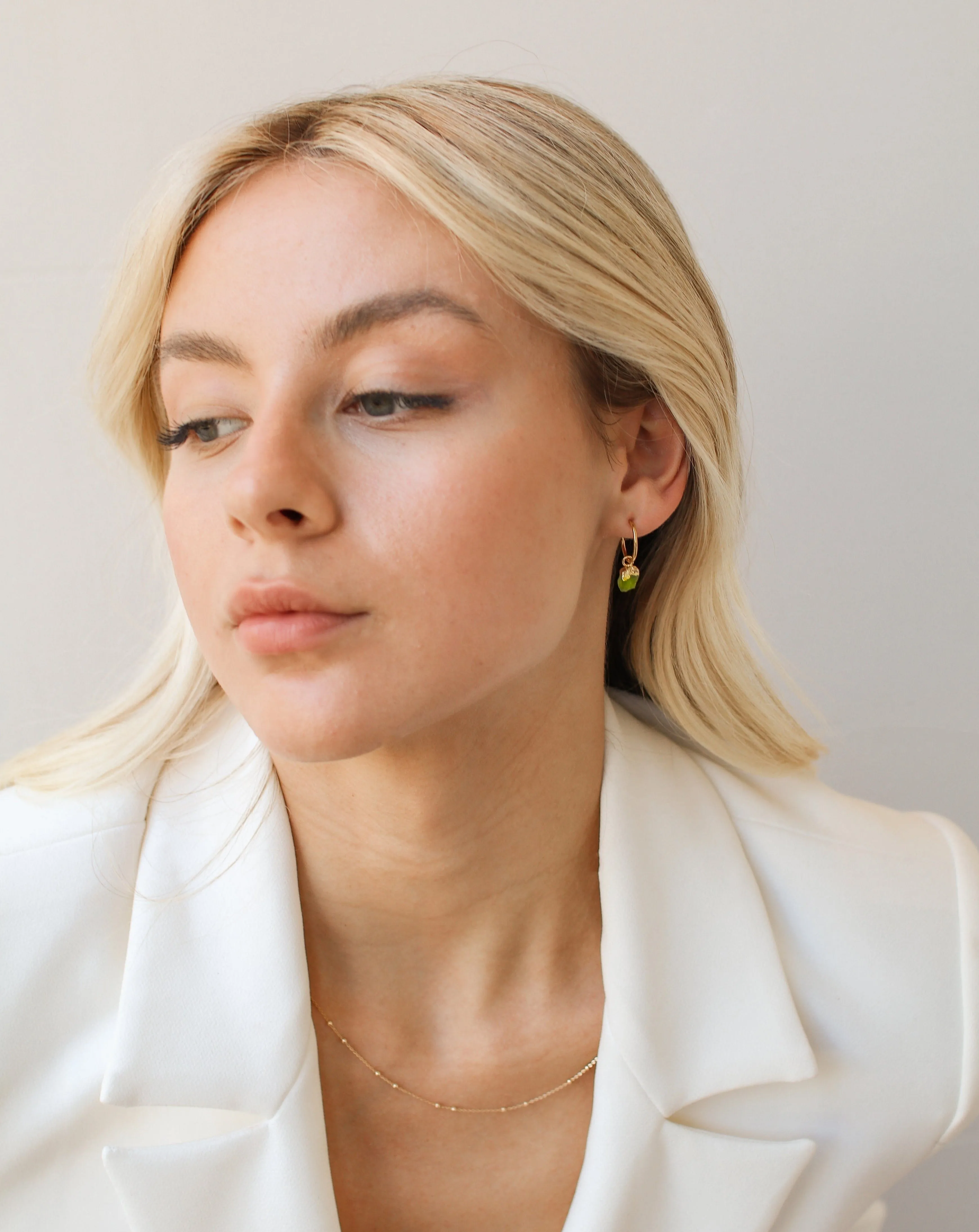 August | Peridot Earrings