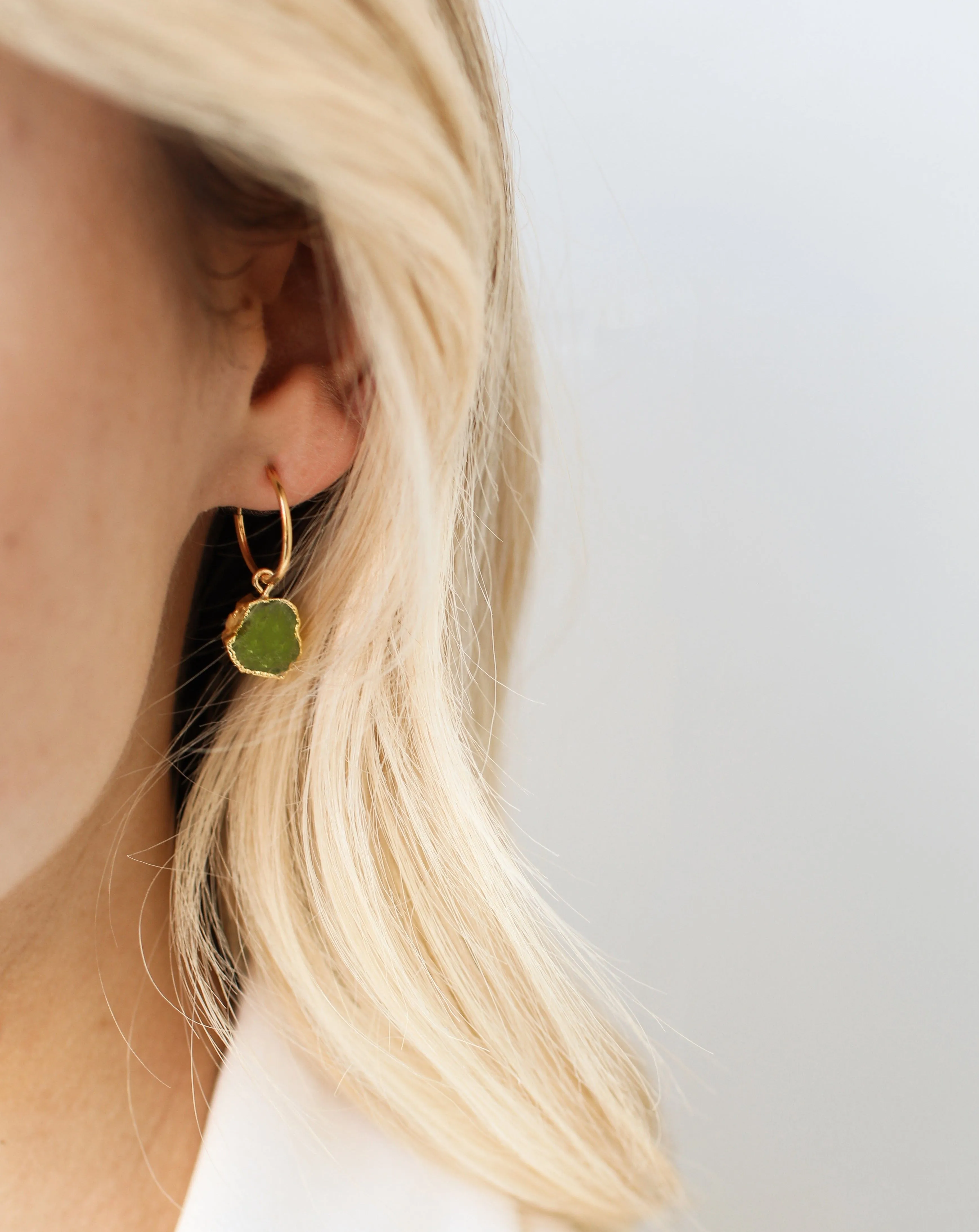 August | Peridot Earrings