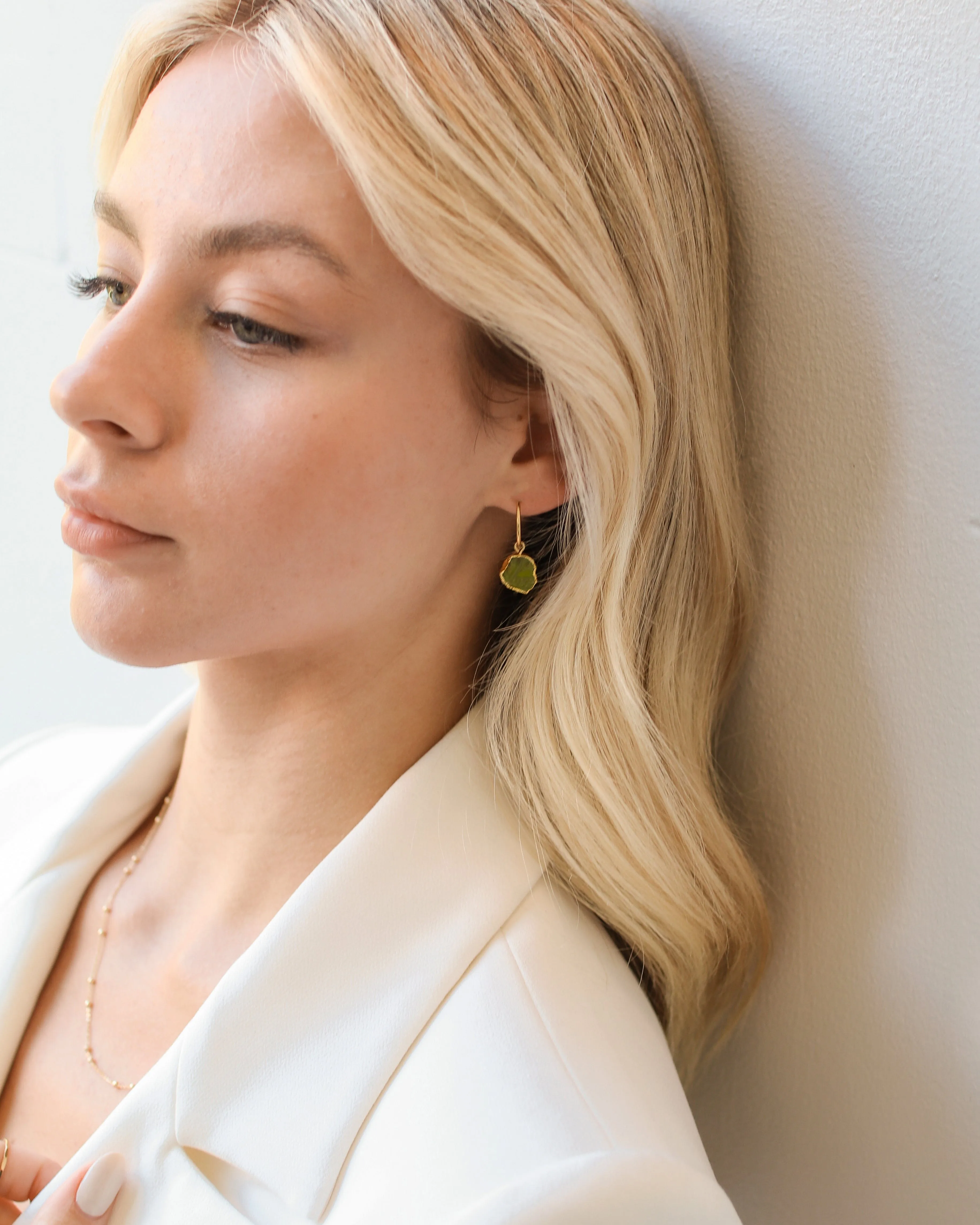 August | Peridot Earrings