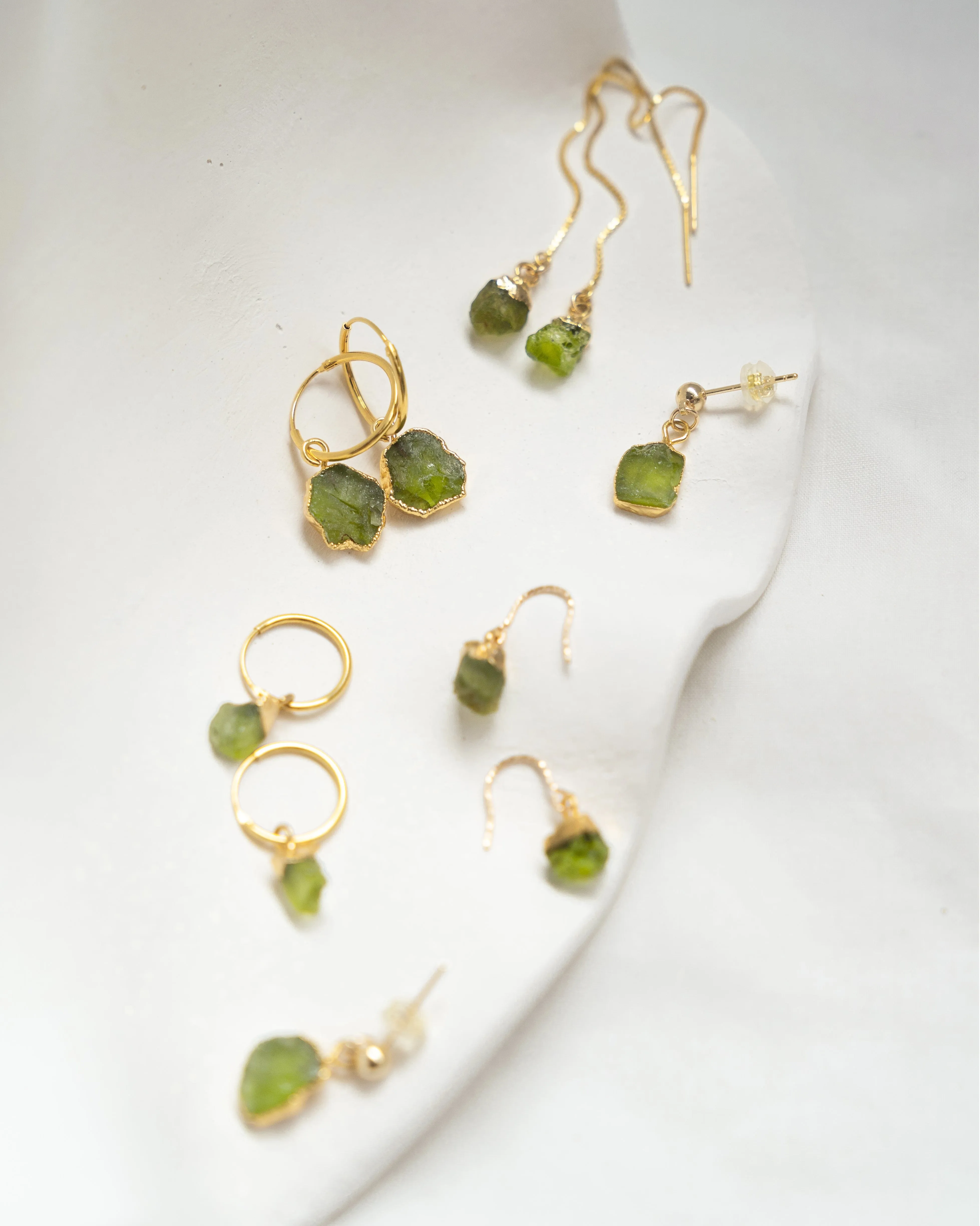 August | Peridot Earrings