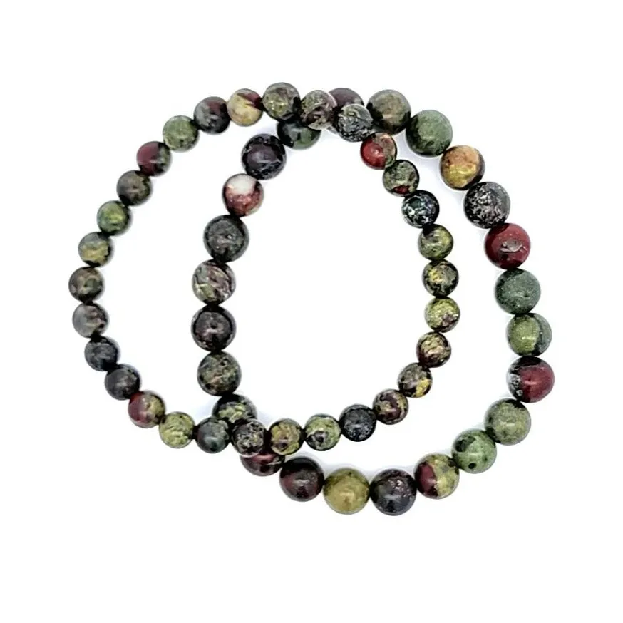 Bloodstone Gemstone Bracelet