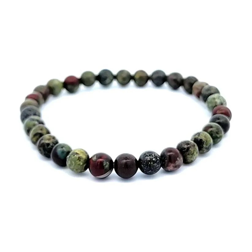 Bloodstone Gemstone Bracelet