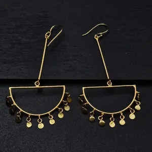 Bohemian One-Of-A-Kind Lightweight Handcrafted Hook Earrings