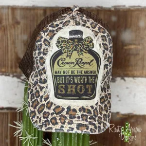 CHEETAH CROWN WORTH THE SHOT TRUCKER HAT