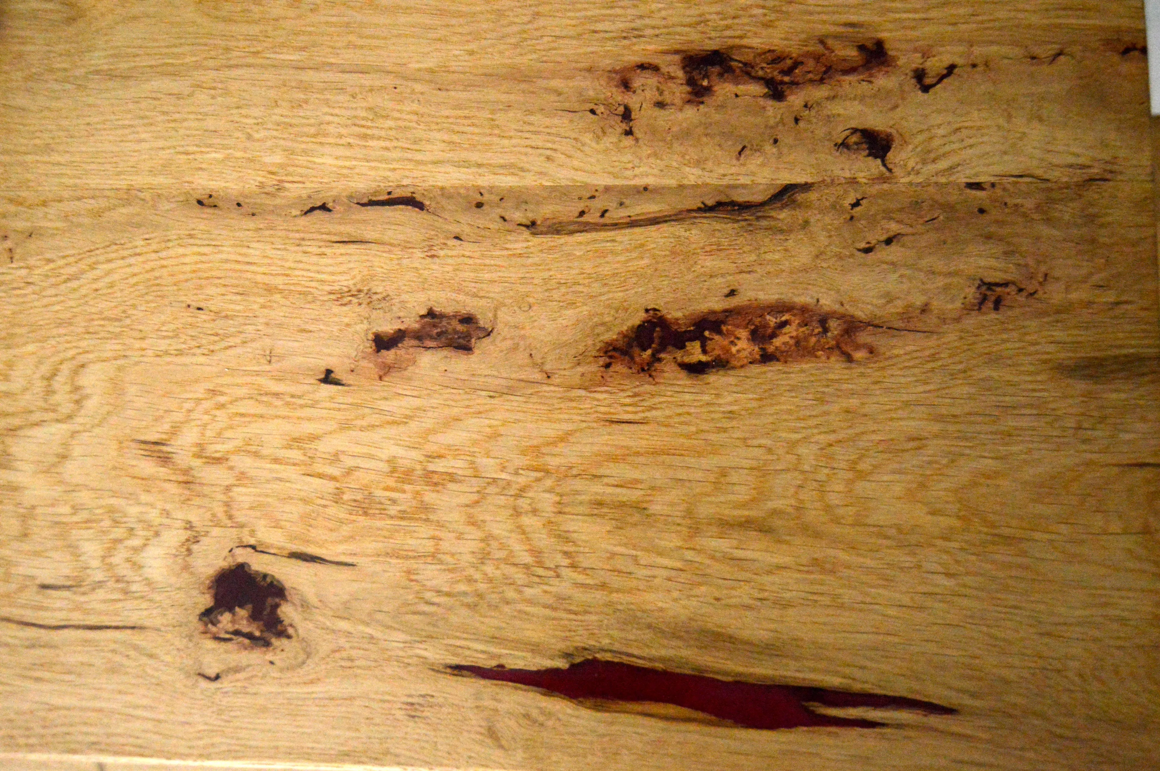 Chunky Solid Oak Coffee Table