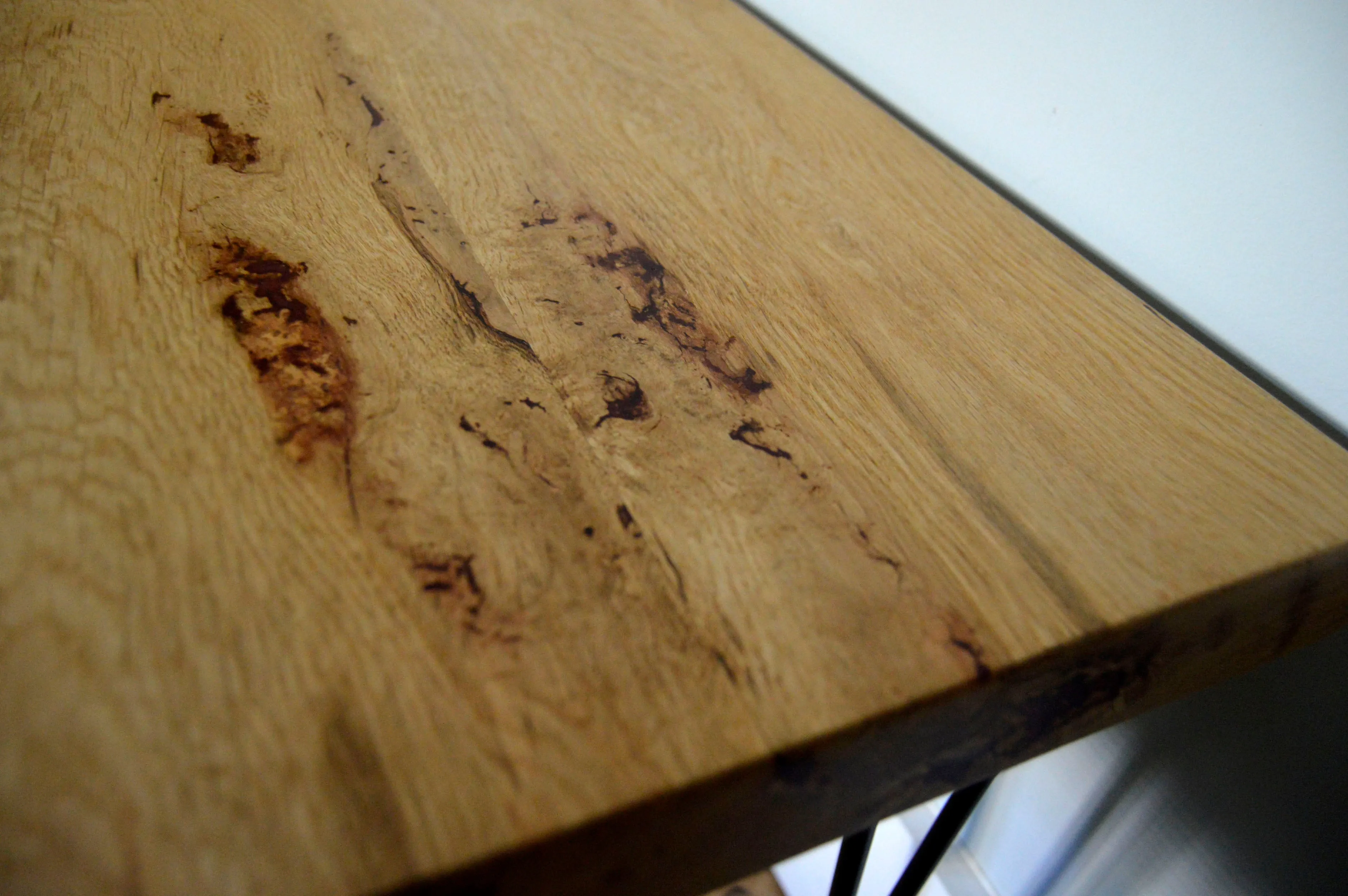 Chunky Solid Oak Coffee Table