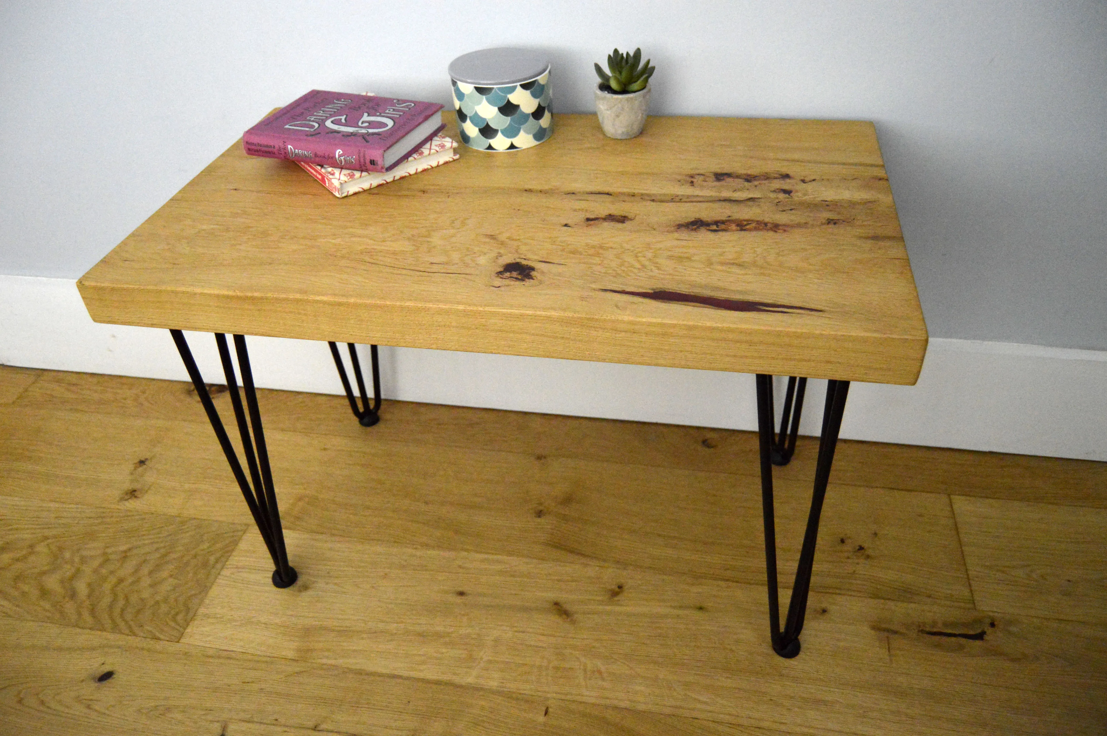 Chunky Solid Oak Coffee Table