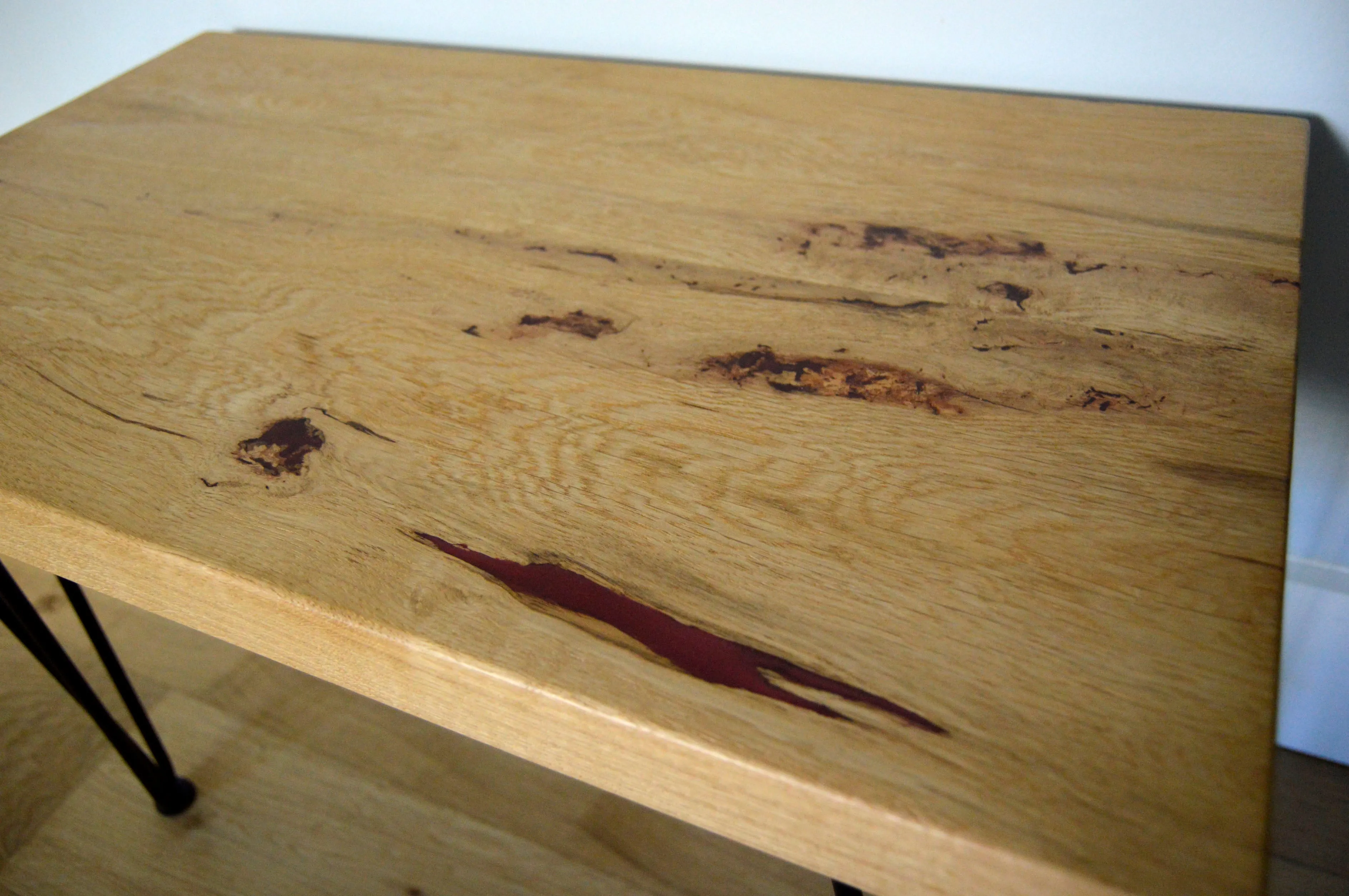Chunky Solid Oak Coffee Table