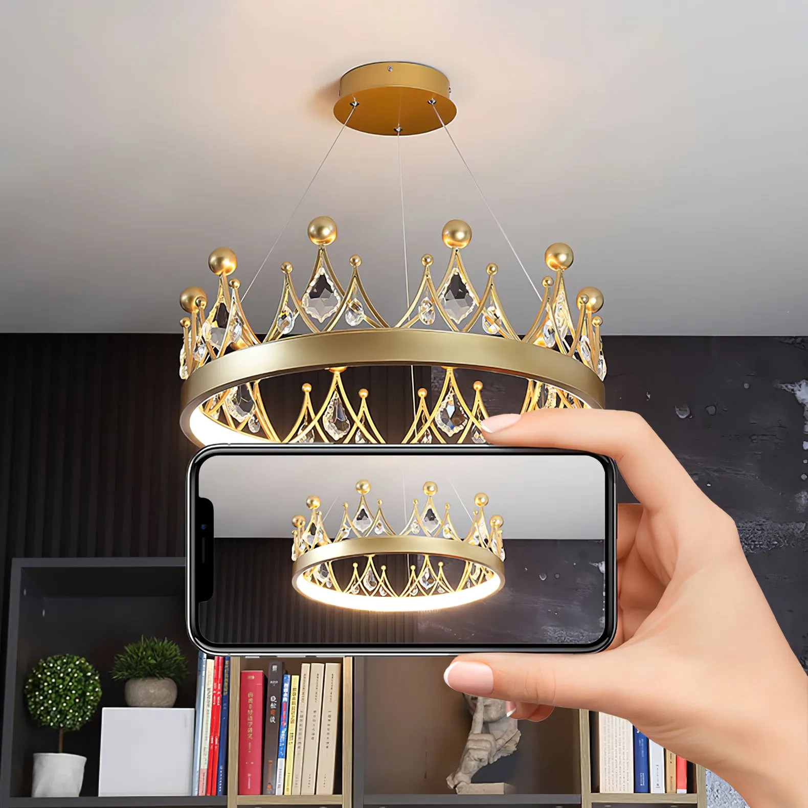 Crown Chandelier