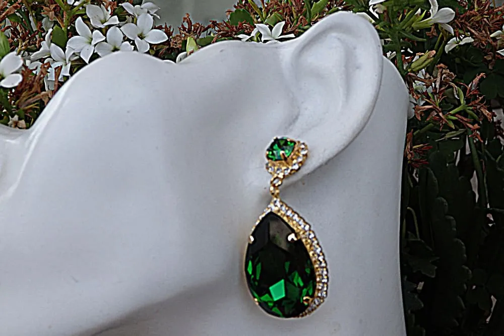 Emerald Jewelry Set