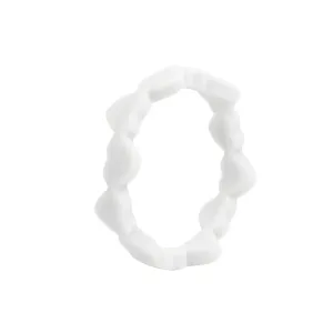 Heart Stack - White