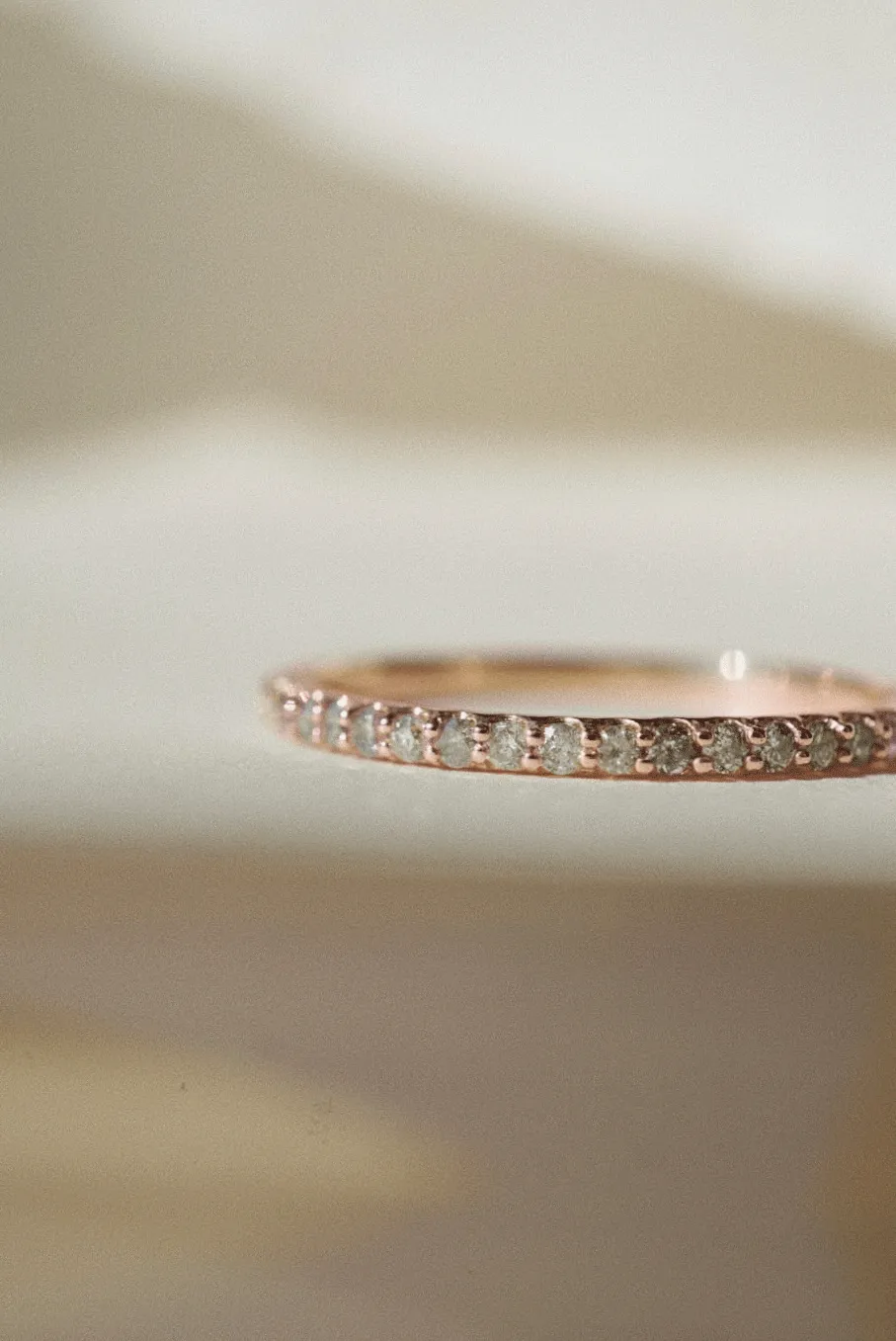 Leilah Ring - Salt and Pepper Diamonds