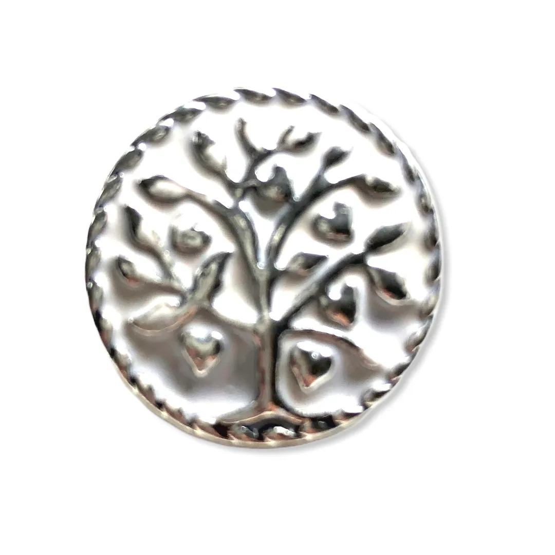 Metal Hairpin click / chunk button 016