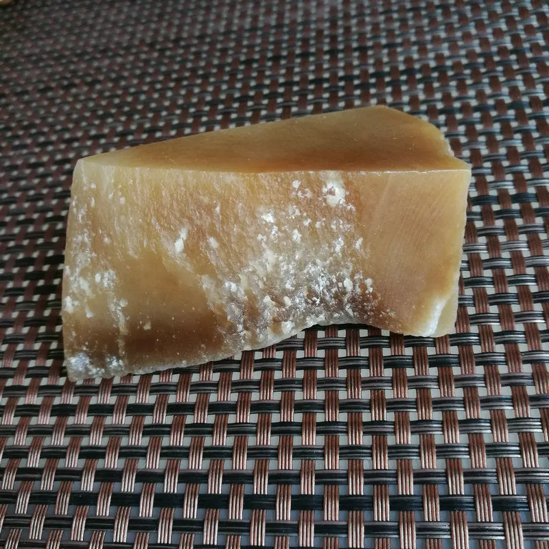 Natural Kunlun Jade Rough Nephrite Raw (163g, 6X4.5X4cm)
