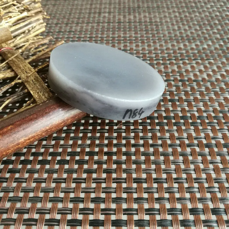 Natural Kunlun Jade Rough Nephrite Raw (76g,5.7X1cm)