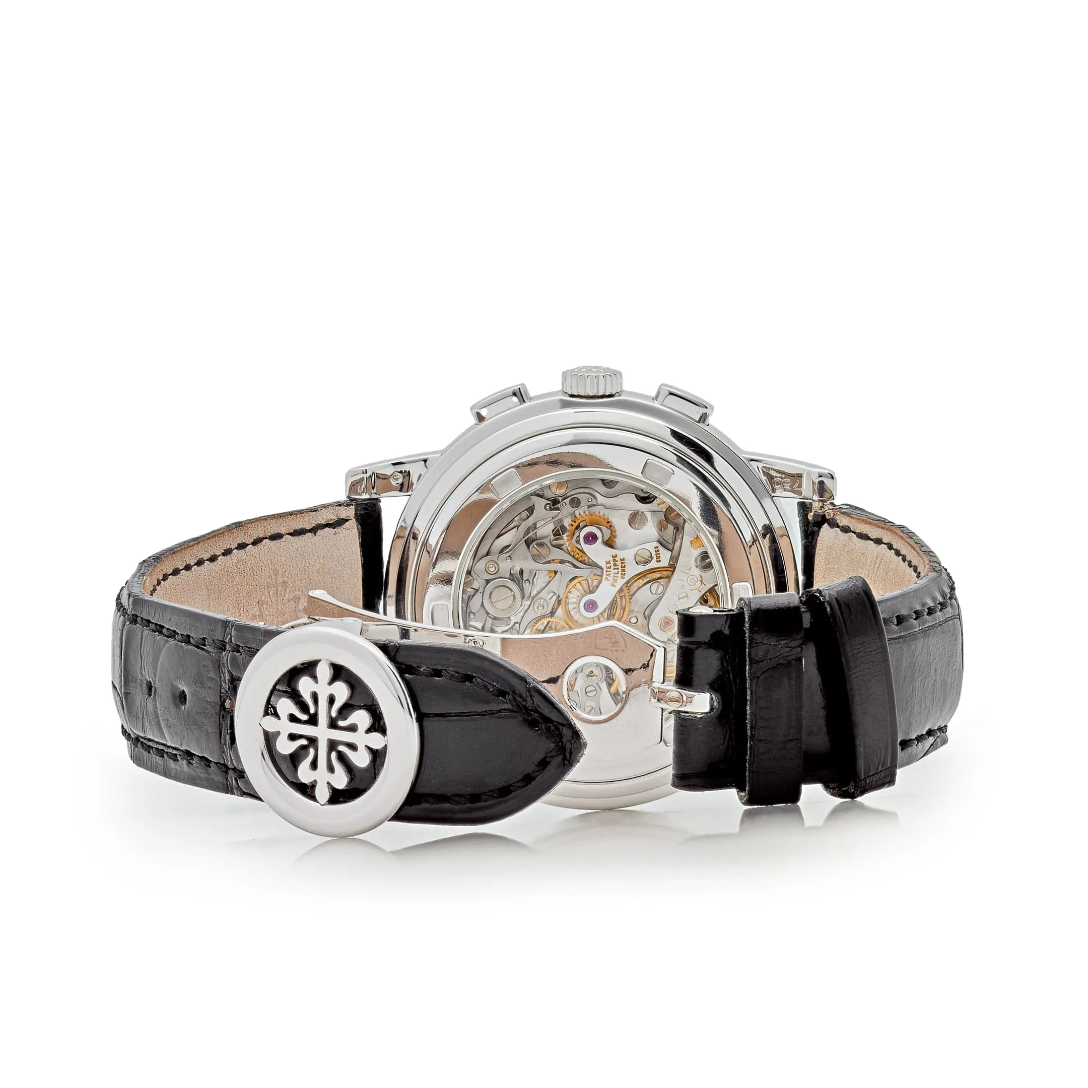 Patek Philippe Complications 5070G-001 Annual Calendar Chronograph White Gold Silver Dial (2005)