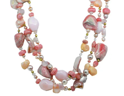 Pink Bead Necklace