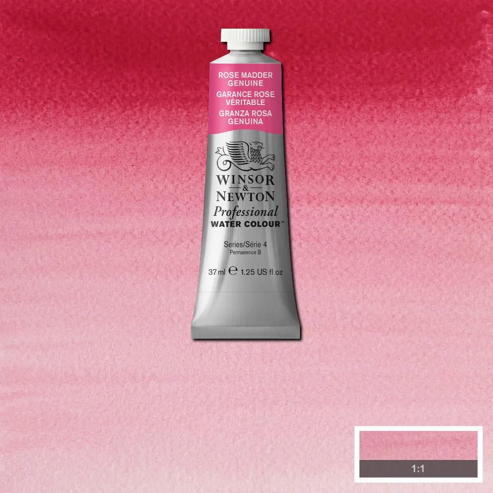 Professional Watercolour - Rose Madder Genuine