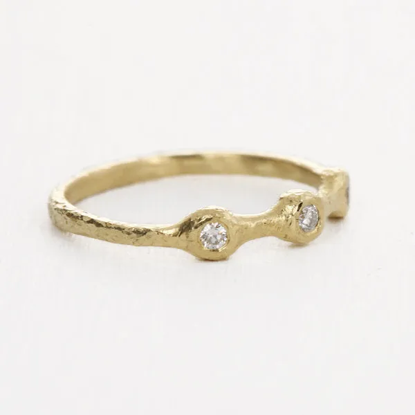 Three-diamond ring
