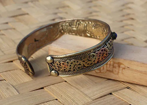 Tibetan Om Mani Dragon Bracelet