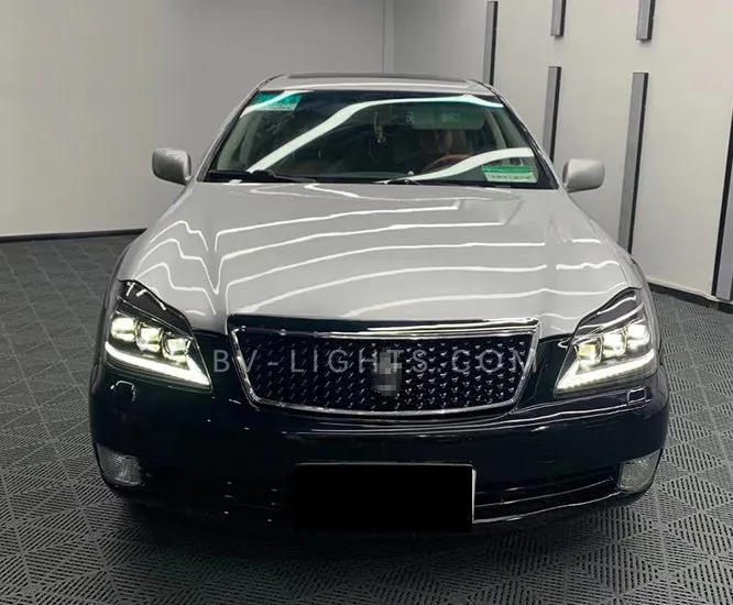 Toyota Crown 2005-2008 / Athlete (S180) / Royal GRS 184 12th Gen Modified LED headlight for  DRL full LED headlight