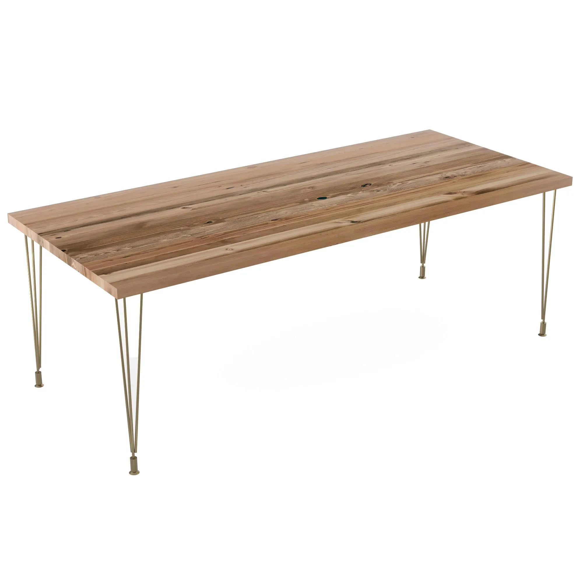 Urban Loft Brass Dining Table