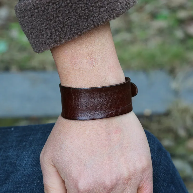 Vintage Leather Bracelet Personality Creative Punk Style